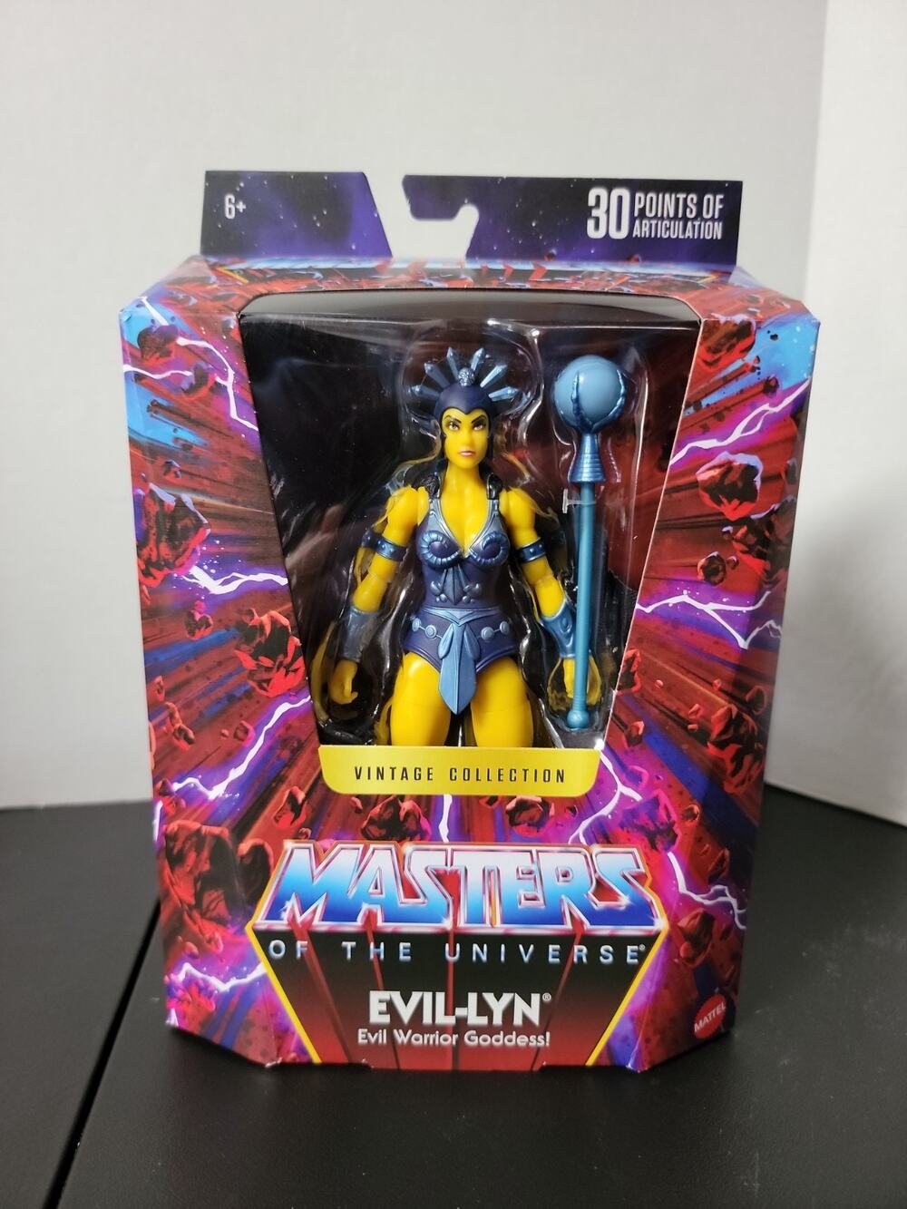 Masters Of The Universe VINTAGE COLLECTION EVIL-LYN MOTU 7 inch 2026 NEW In box